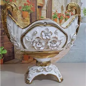 کشکول چینی گل برجسته