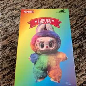 اسباب بازی عروسک لبوبو Labubu سری رنگین کمان