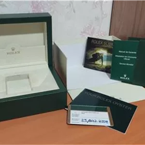 جعبه اورجینال و فابریک ساعت رولکس ساب مارینر