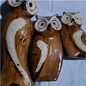 سه تا جغد چوبی خوشتراش