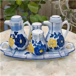 سرویس آبلیموخوری گل پنبه ای
