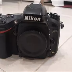 دوربین نیکون d610 کاملا سالم و بدون ضربه و تعمیر