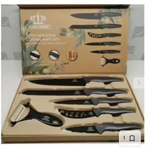 ست چاقو فولاد ضد زنگ 6 تیکه برند ROyal SWiSS
