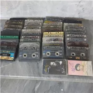 42 عدد نوار کاست قدیمی