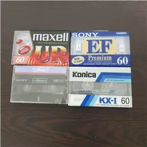 4 عدد نوار کاست خام آکبند