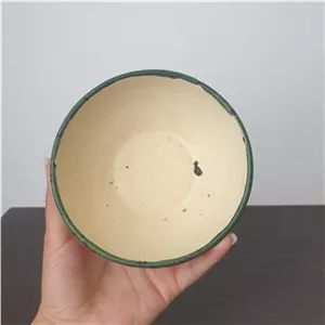 کاسه قدیمی لعابی جینگو