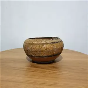 کاسه سفالی هنر دست