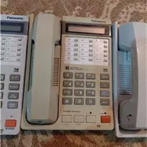 تلفن قدیمی ثابت پاناسونیک سه عدد