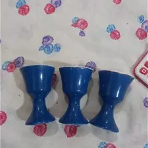 سه عدد لیوان نقلی و مینیاتوری کوچولو جنس چینی