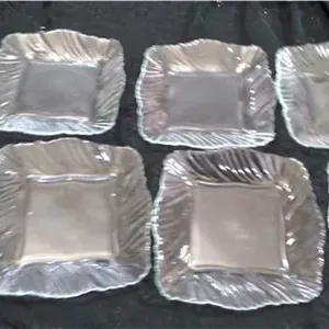 یک دست کامل پیش دستی بلوری قدیمی
