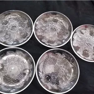 5عدد پیش دستی گلمیوه قدیمی آنتیک