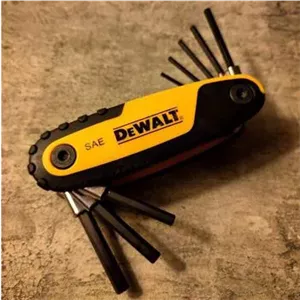 ست آچار آلن چاقویی دیوالت DeWalt