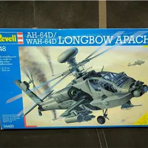 کیت هلیکوپتر AH-64D APACHE برند Revell مقیاس148