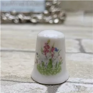 انگشتانه انگلیسی طرح گل