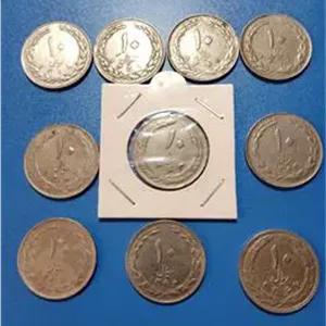 ست کامل 10 ریال جمهوری 58تا67