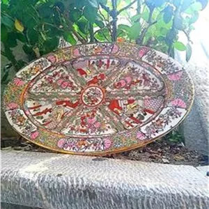 جفت دیس زیبای مرغی باطلاکاری واقعی برند(ام تی سی)