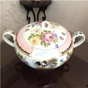 ظرف سوپ خوری بزرگ طرح مرغابی نو 