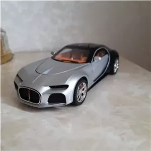 ماکت بوگاتی آتلانتیک نقره ای مشکی