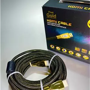 کابل 10 متری HDMI برند pnet تمام گلد