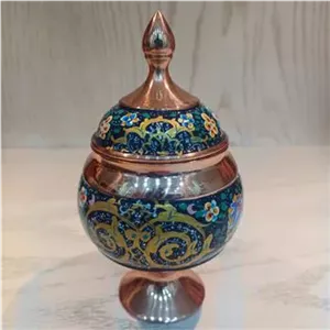 قندان پایه کوتاه مس وپرداز کد PA-4024