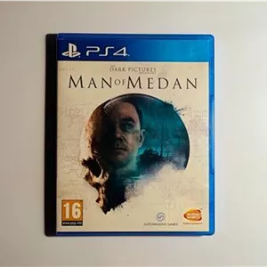 Man of Medan PS4 در حد آک آرشیوی و نایاب