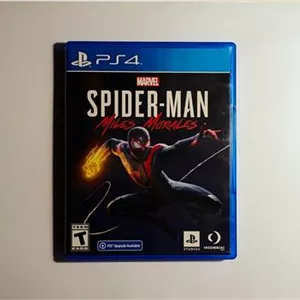 Spider man miles morales PS4 R All در حد نایاب