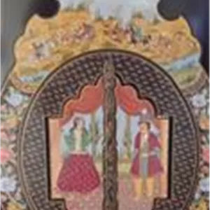 قاب آینه چوبی