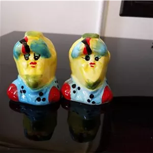 جفت نمکدان نمکپاش کلکسیونی قدیمی
