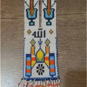 اویز تزیینی منجوق دوزی طبق عکس توضیح دارد