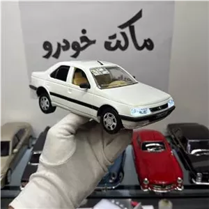 ماکت پژو SLX سفید چراغدار