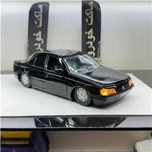ماکت پژو 405 مشکی فول کفخواب چراغدار