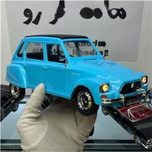 ماکت ژیان چراغدار فنردار آبی