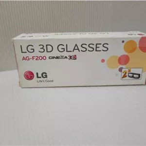 2 عدد عینک سه بعدی فابریک اصل ال جی LG AG-F200