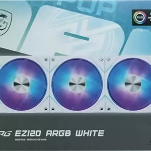 فن کیس 3 عددی MSI مدل EZ120 ARGB سفید