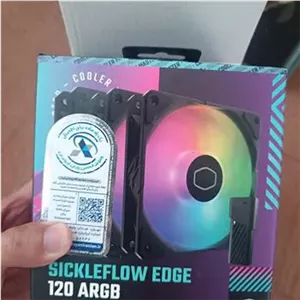 6عدد فن کیس کولر مستر sickleflow edge argb 120mm