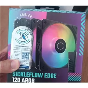 فن کیس کولر مستر sickleflow edge argb