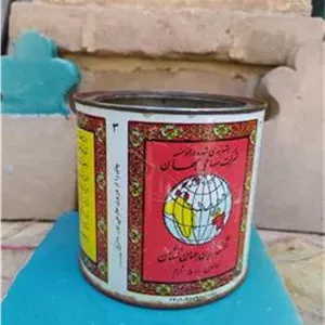 قوطی چای جهان بدون درب