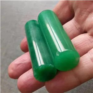 دو سنگ یشم جید سبز 70گرم