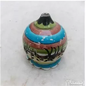 قندیل مسی میناکاری برای چراغ 