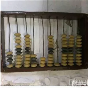 چرتکه قدیمی یادآوری دکان داران قدیمی