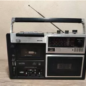 رادیو ضبط قدیمی فیلیپس philips 498
