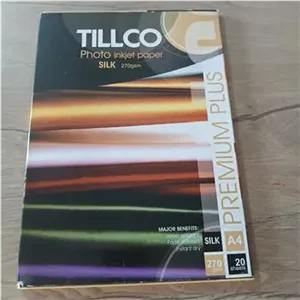 کاغذ TILCO فتوگلاسه براق A4مخصوص چاپ عکس