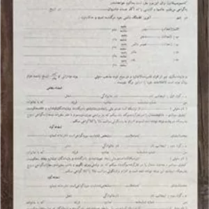برگه خام و ارزشمند استشهادیه گواهی انحصار وراثت