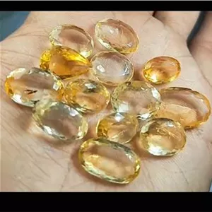 13 عدد سیترین برزیلی پاک شفاف