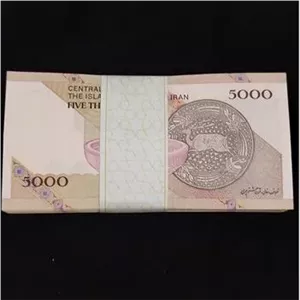 بسته اسکناس 5000 ریالی سفال