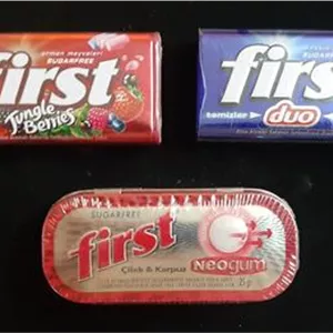 3 عدد آدامس فلزی فرست first