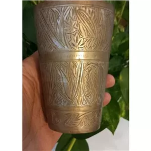 لیوان برنجی زیبا