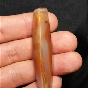 مهره لول عقیق تراش ( سایز نسبتا بزرگ )