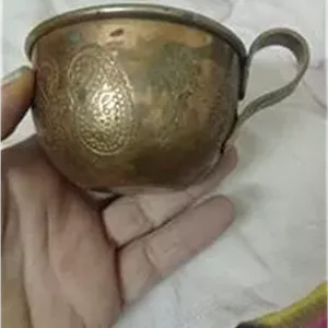 پیاله آب خوری مسی