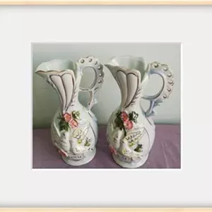 پارچ قدیمی گل برجسته